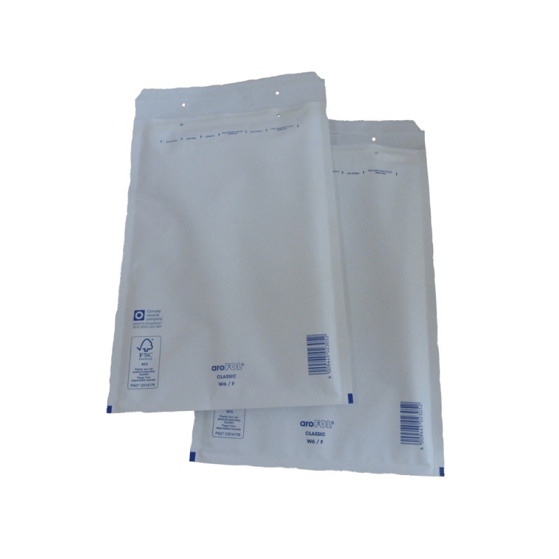 Luftpolstertaschen Versandtaschen Luftpolster Versand Taschen F6 240x350 mm Weiß 