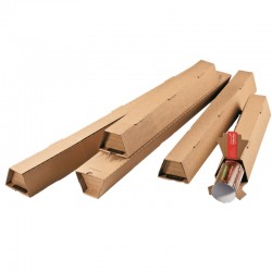 Colompac CP070.02 - 430x105/55x75 mm Trapezversandbox, Archivbox DIN A2