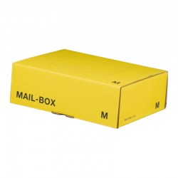 Mail-Box "M" 331x241x104 mm in gelb